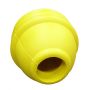 Rubber Sumo play L dog toy yellow