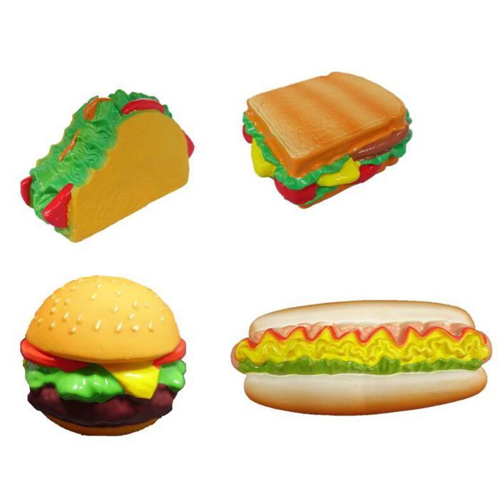 Fast Food Dog Toys - Chaiyat Boutique